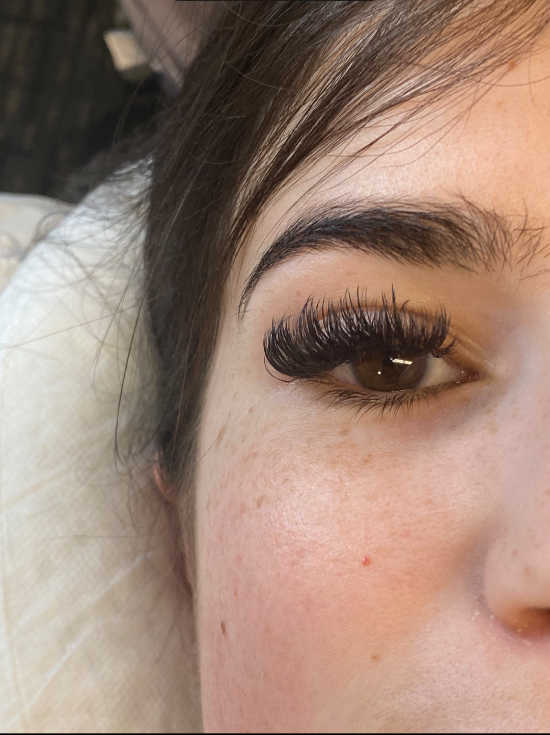 Lash extensions result