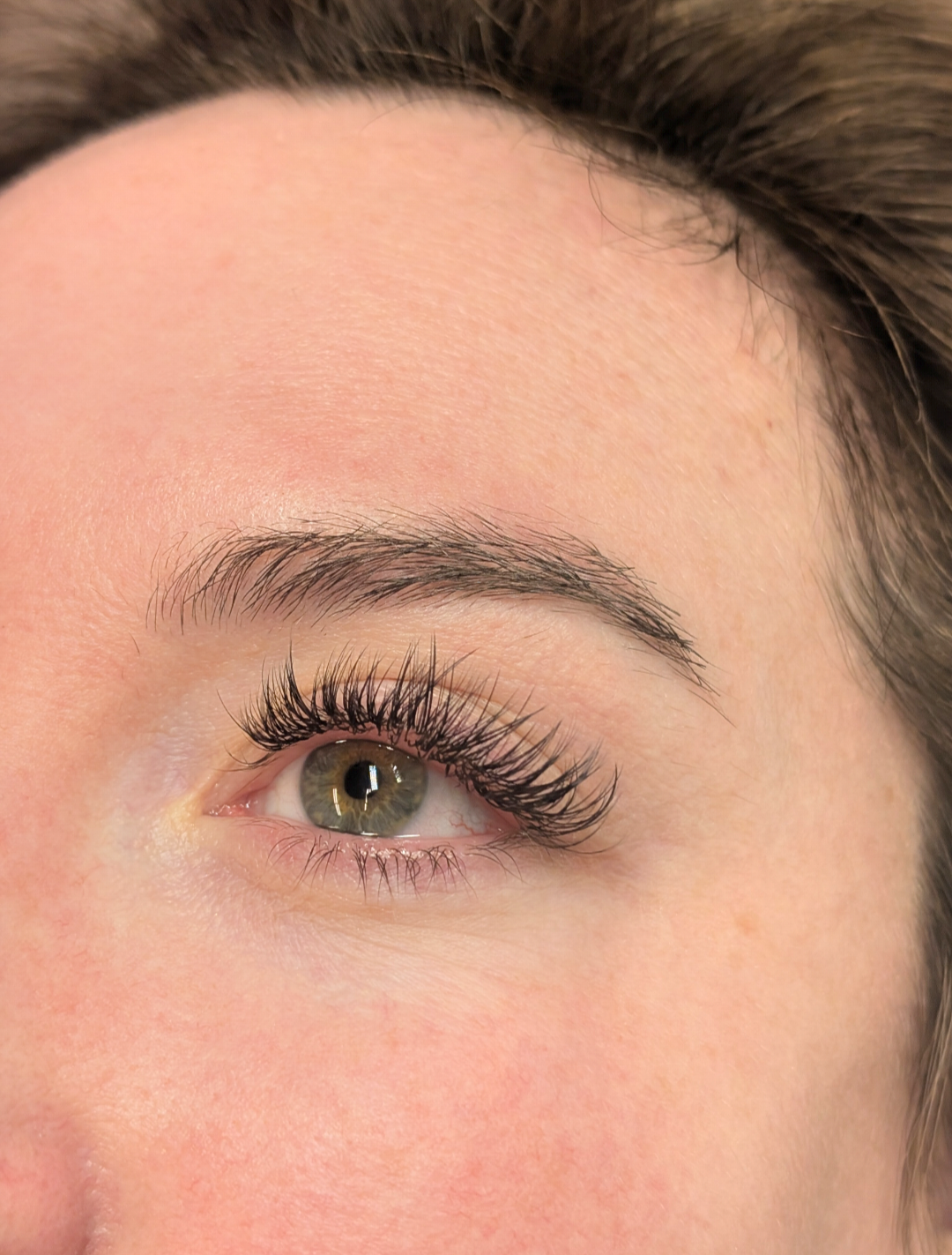 Natural lash extensions