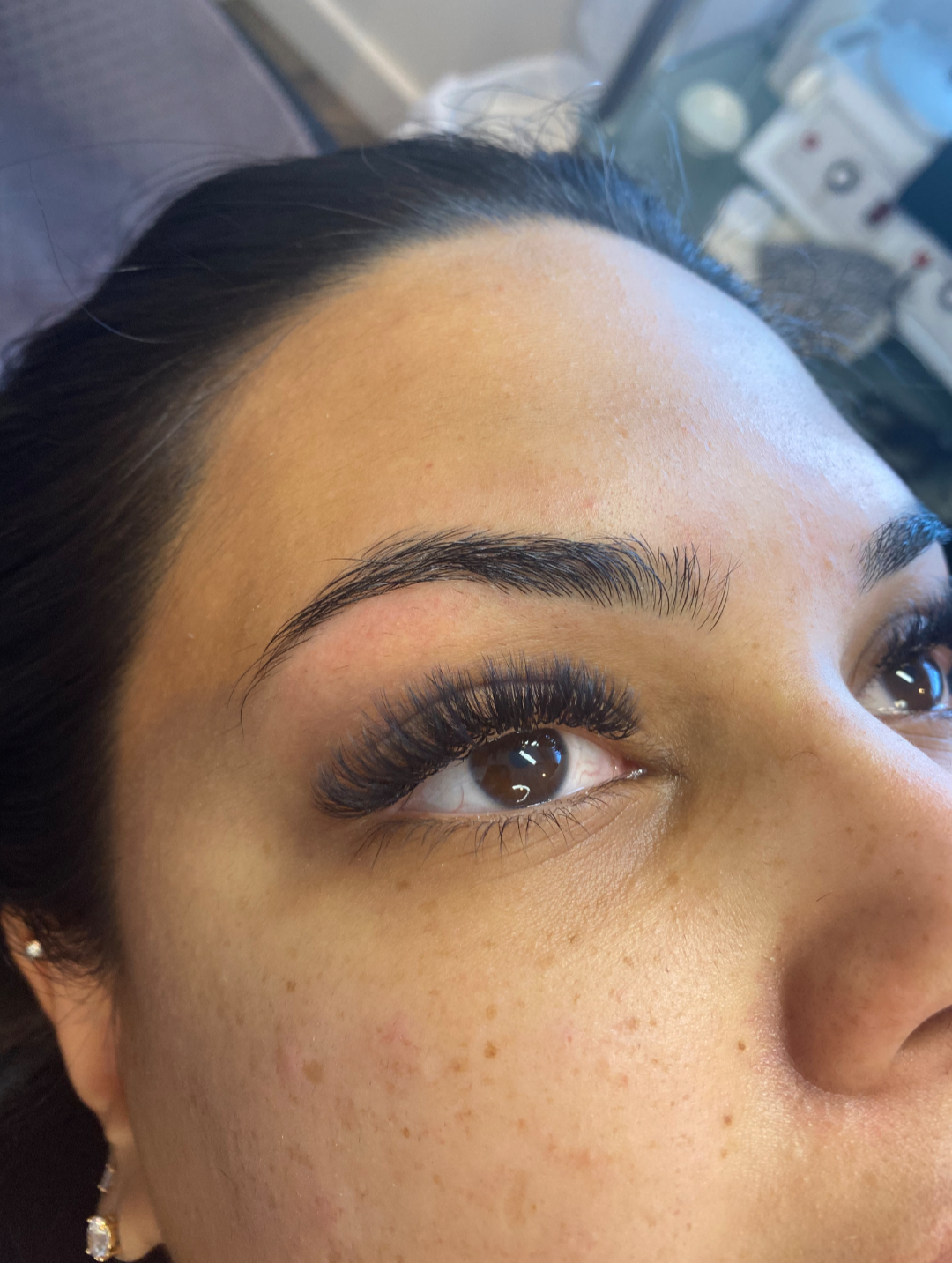 Lash extensions result